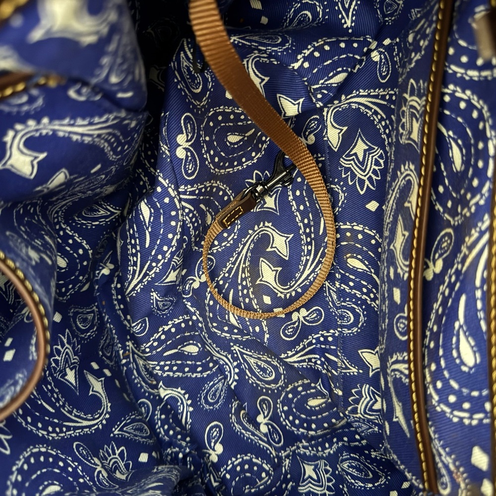 Dooney & Bourke Western Drawstring Satchel Large - Picture 5 of 7